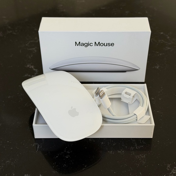 Apple Other - Apple Magic Mouse with Charging Cable in White
